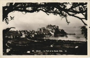 CPA Calvi Le Port et la Haute Ville CORSICA (1078453)