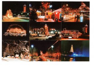 Festival of Lights Photo Collage, Niagara Falls, Ontario, New York