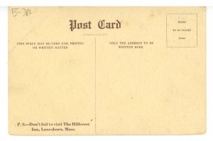 MA - Lanesboro. The Hillcrest Inn