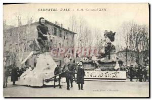 Old Postcard Carnival XXII Aix en Provence