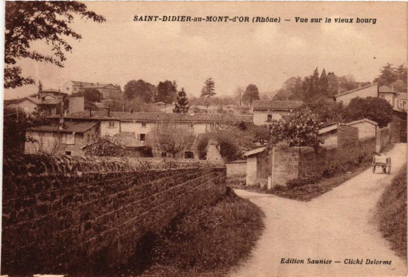 CPA Saint Didier au Mont d'Or - Vue sur le Vieux bourg (573322)