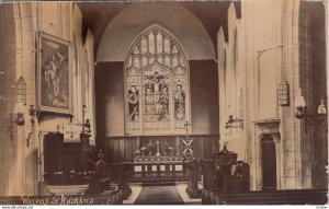 RP : WALPOLE , NORFOLK , England , 1900-10s Interior , St Andrews Church