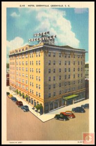 Hotel Greenville, Greenville, S.C.