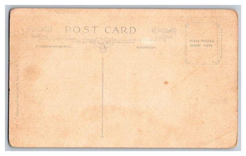 WWI World War One Beauty Shop Illustrated Postal Card Nov. Co. N. Y. No. 1360-16 