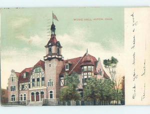 Divided-Back BUILDING Akron Ohio OH ho2827