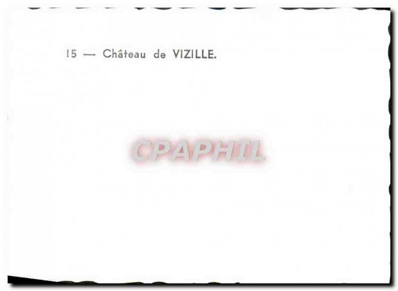 Modern Postcard Chateau De Vizille