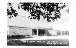 Madison Minnesota Public School Real Photo Antique Postcard K70463
