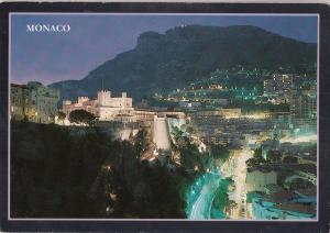 BF19507 le palais princier de nuit monaco  france  front/back image