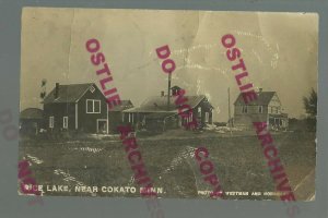 Rice Lake MINNESOTA RPPC 1911 GENERAL STORE nr Cokato Howard Lake GHOST TOWN