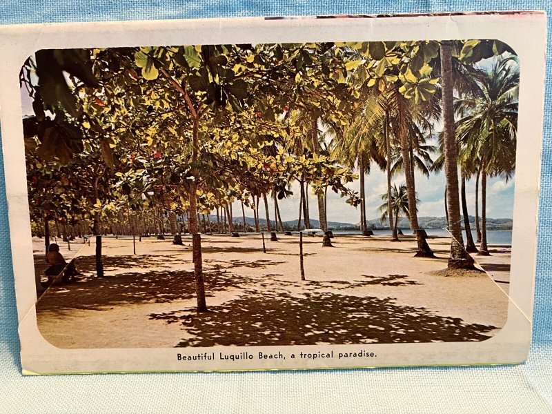 Puerto Rico Souvenir Folder Postcard 12 Views