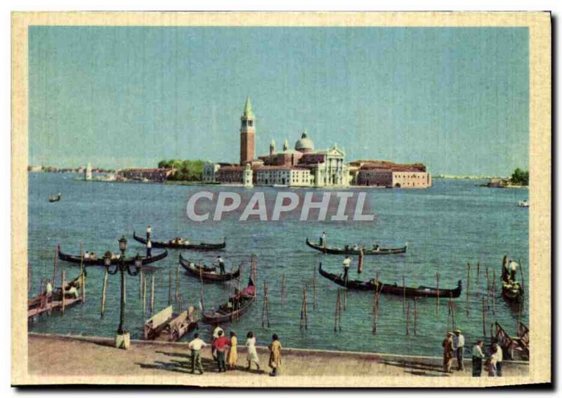 Modern Postcard Venezia Isola Di Giorgio S Anticamente Vi Sorgeva A Mulino De...