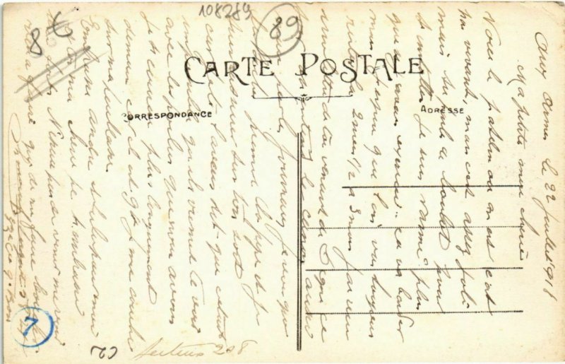 CPA MICHERY - La Coup N.-D. (108289)