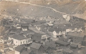 J3/ Red Cliffe Colorado RPPC Postcard c1910 Birdseye Hotel Stores Home 212