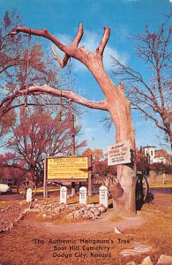 The Authentic Hungman's Tree Boot Hill Cemetery Dodge City, Kansas USA 1905 