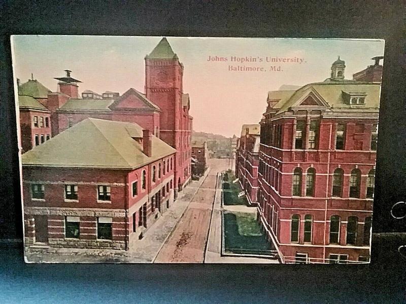 Postcard Early View of Johns  Hopkins University, Baltimore, MD    Z5