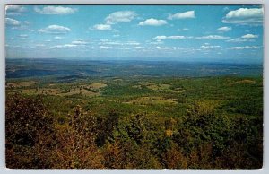 View From Point Lookout, East Windham, Catskill Mountains NY, Vintage Postcard