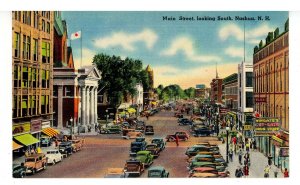 NH - Nashua. Main Street looking South