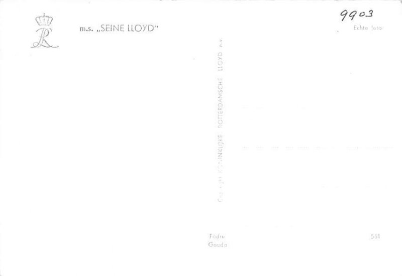 M.S. Seine Lloyd M.S. Seine Lloyd, Misc Ships View image 