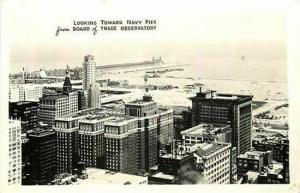 IL. Chicago, Illinois, RPPC, City View, Navy Pier