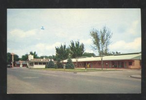 GRAND ISLAND NEBRASKA CONOCO GAS STATION CAFÉ MOTEL ADVERTISING POSTCARD