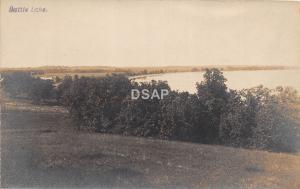 C95/ Battle Lake Minnesota Mn Real Photo RPPC Postcard c1920 Birdseye View