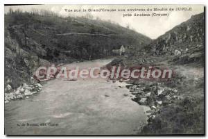 Old Postcard View On The Grand Creuse Aux Environs Du Moulin De Pres Jupile A...