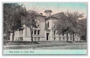 St. Cloud Minnesota High School Postcard