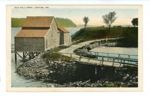 ME - Castine. Old Mill Pond