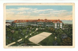 MS - Gulfport. Great Southern Hotel  (corner wear)