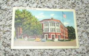 Cony High School Augusta Maine ME Postcard (A10)