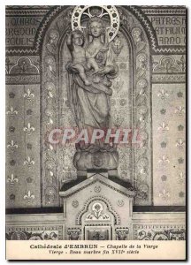 Postcard Old Cathedral of Embrun Lady Chapel