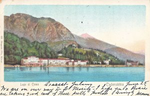 LAGO di COMO LOMBARDY ITALY~CADENABBIA~1904 Stoppani Fils POSTCARD