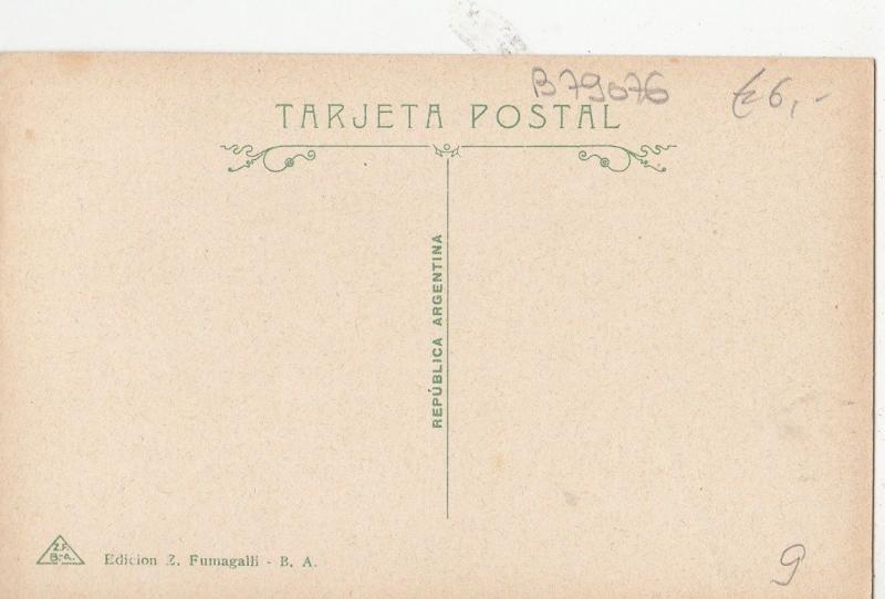 B79076 palace hotel  buenos aires argentina scan front/back image