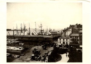 NY - New York City. South Street, Harbor circa 1890   (Reproduction)