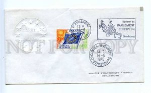 418320 FRANCE Council of Europe 1976 year Strasbourg European Parliament COVER