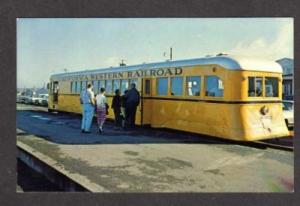 CA Skunk Railroad Train FORT BRAGG Willits CALIFORNIA