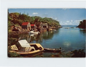 Postcard One Of Maine's Picturesque Fishing Villages, Maine