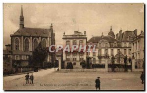 Old Postcard Rennes Chapel Missionaries and prefecture