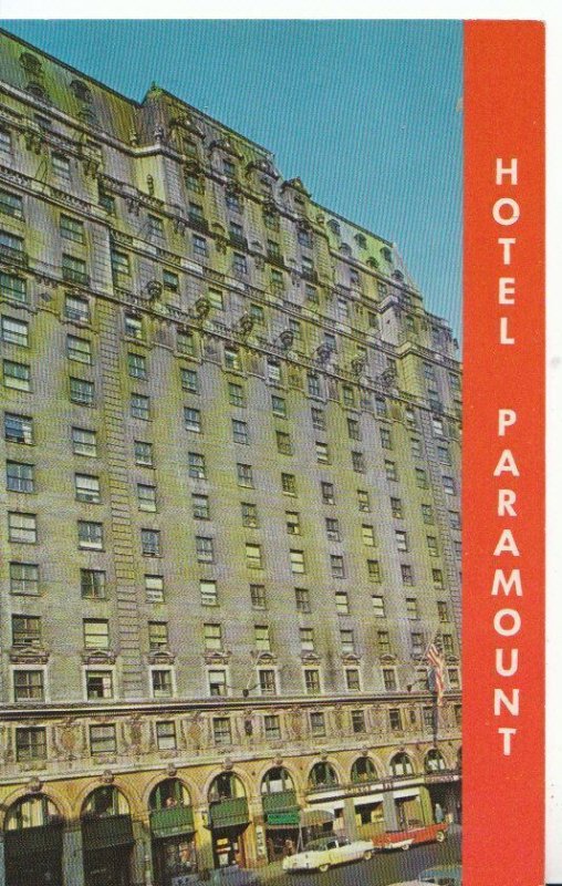 America Postcard - Hotel Paramount - Forty-Sixth Street - New York - Ref 6804A 