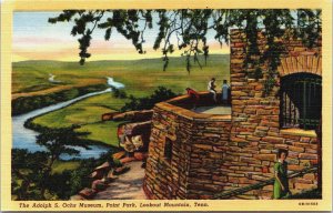 The Adolph S. Ochs Museum Point Park Lookout Mountain Tennessee Linen C118