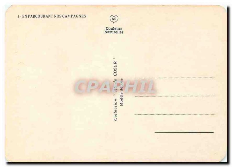 Postcard Modern Small farm work