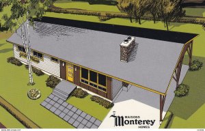 ADV; Maisons Monterey Homes, White House (Alumimum Exterior), 1950-1960s