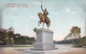 Washington Monument Washington Park Chicago Illinois 1908