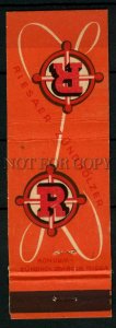 500168 GERMANY Riesaer Vintage match label