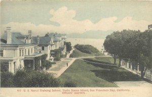Postcard C-1910 California San Francisco US Naval Training School CA24-1372