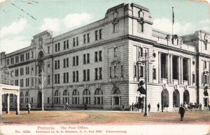 PRETORIA SOUTH AFRICA~POST OFFICE~1910s FUSSELHEIN POSTCARD