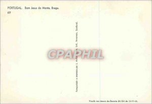 Modern Postcard Portugal Bom Jesus do Monte Braga