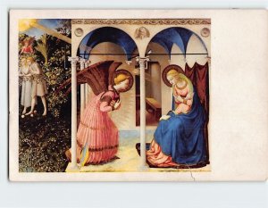 Postcard La Anunciación By Fra Angelico, Museo Del Prado, Madrid, Spain