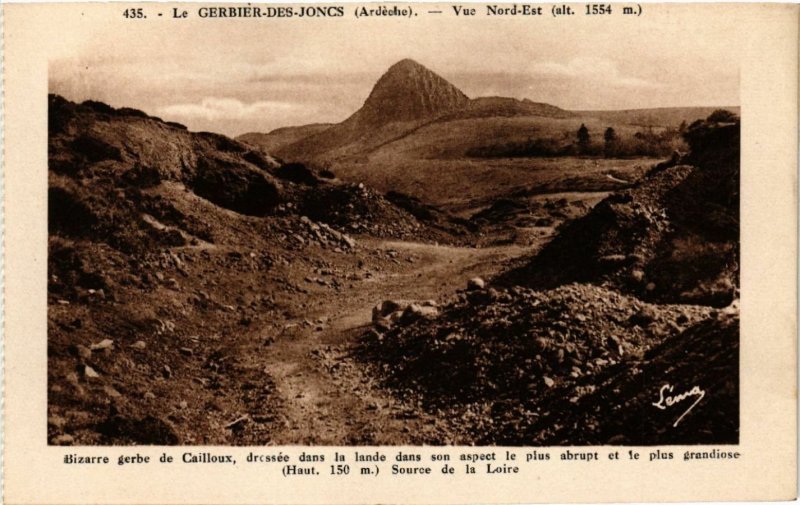 CPA Le GERBIER-des-JONCS - Vue Nord-Est (484531)