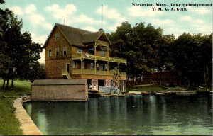Massachusetts Worcester Lake Quinsigamond Y M C A Club 1910